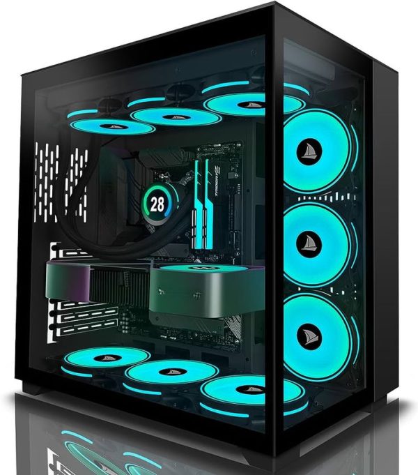 Glass ATX PC Case For Gaming